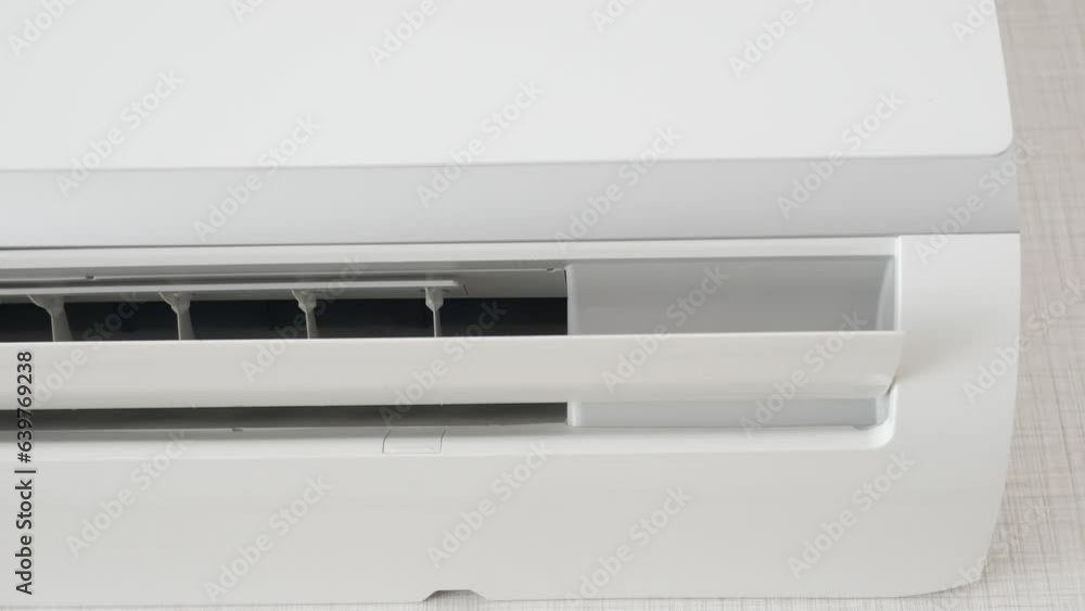 air conditioner on a wall at home air conditioner on a wall at home