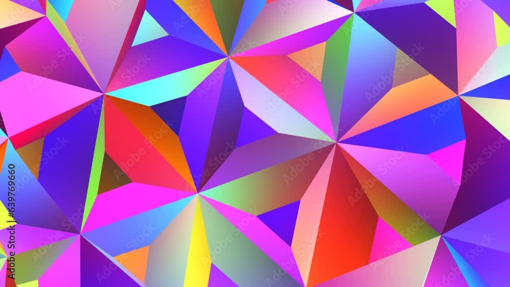 Abstract Colorful Geometric Loop Abstract Colorful Geometric Loop