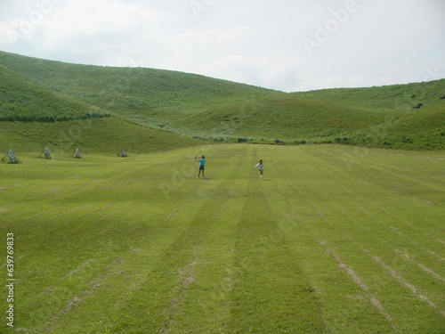 walk in the mountains