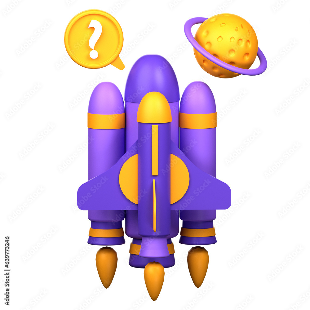 Lost in Space 3D Icon Lost in Space 3D Icon