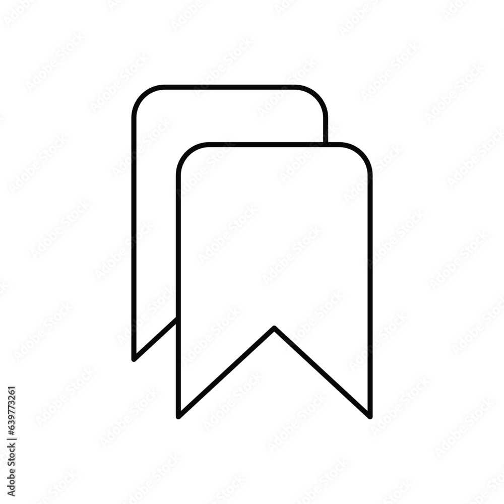 bookmark icon design, illustration design bookmark icon design, illustration design