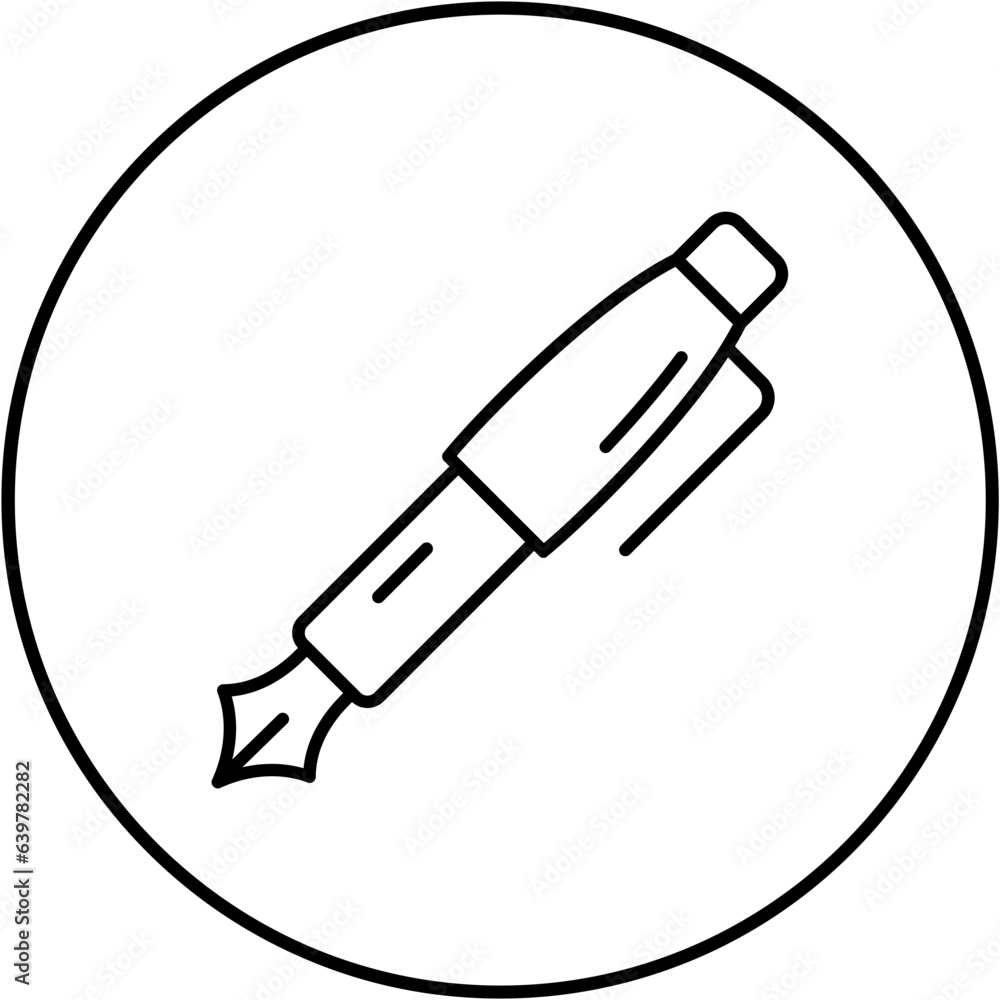 Fountain Pen Icon Fountain Pen Icon