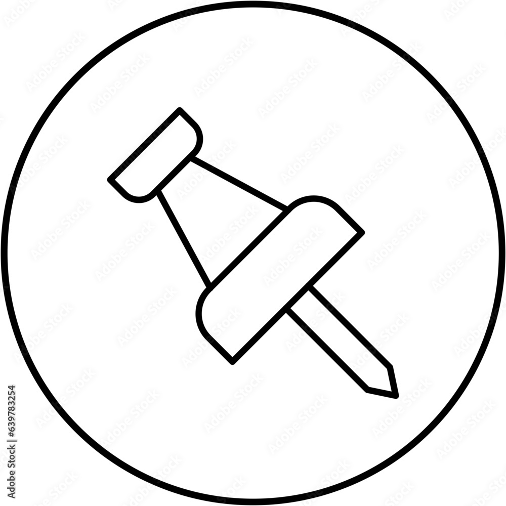 Pushpin Icon Pushpin Icon