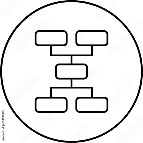 Hierarchical Structure Icon