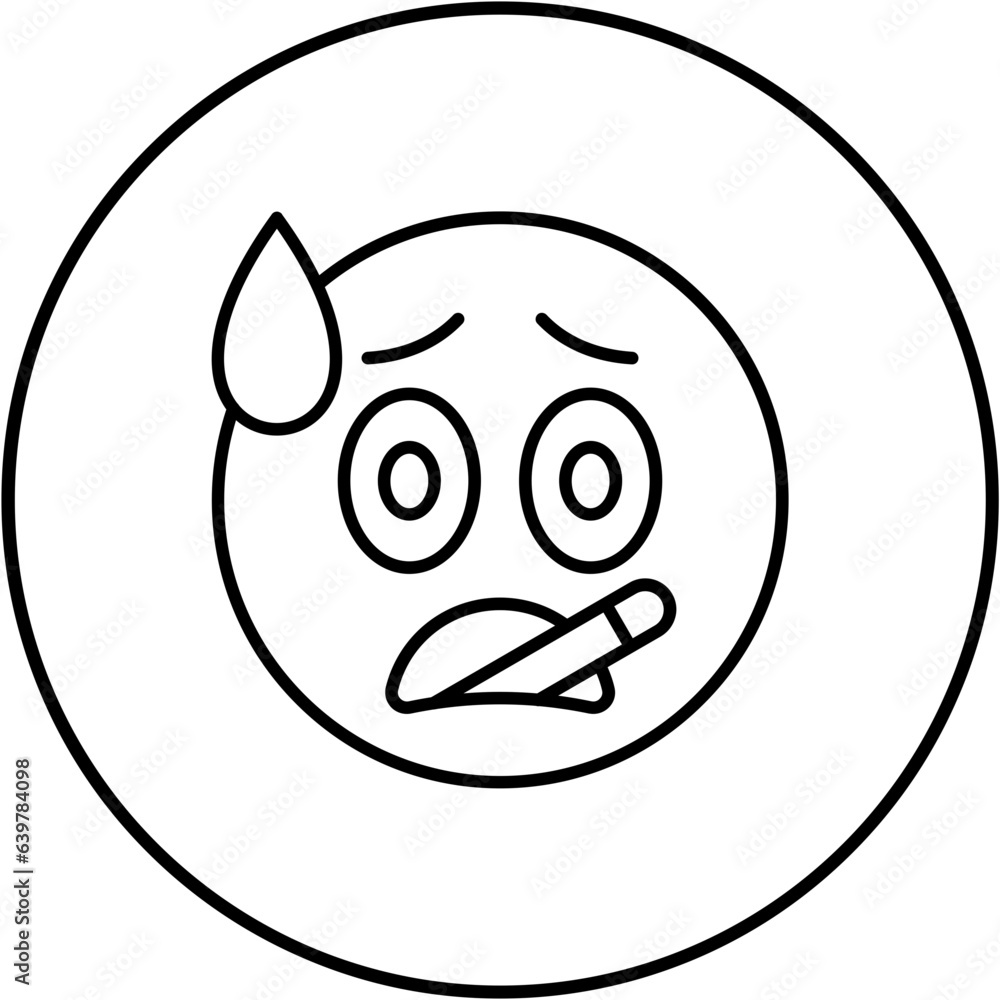 Obraz premium Fever Icon