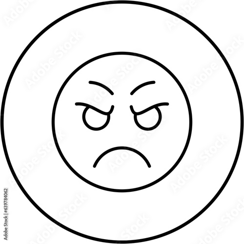Scowl Icon