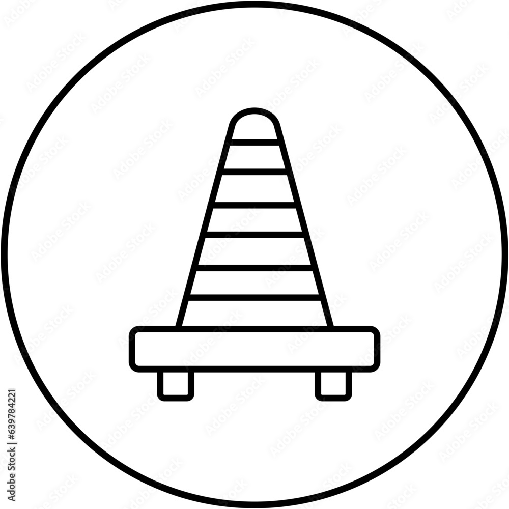 Traffic Cone Icon Traffic Cone Icon