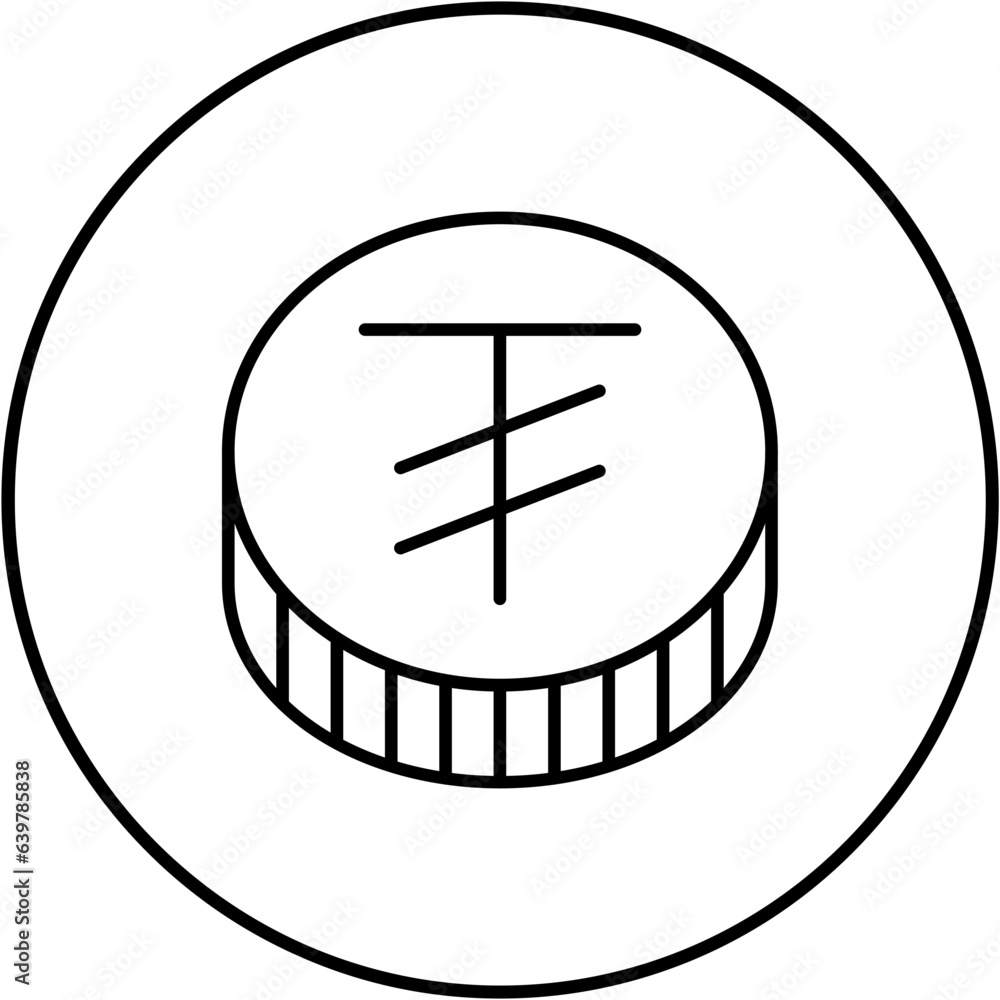 Tugrik Icon Tugrik Icon