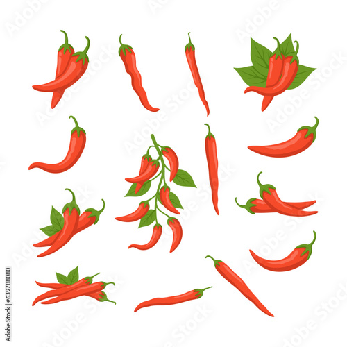 Set of Red Chilies