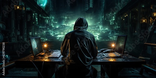 Cyber terrorist hackers are a threat to the security of the future world. 