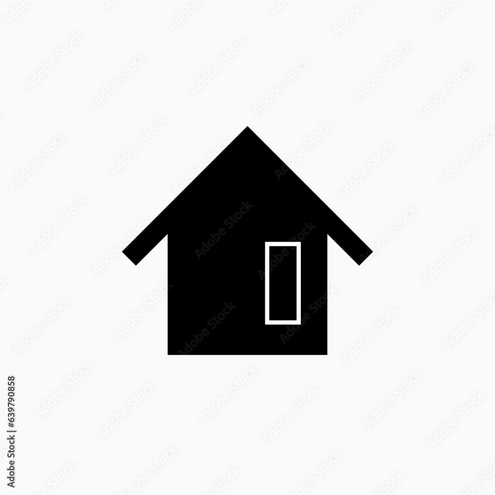 Home Icon. Residence Symbol - Vector. Home Icon. Residence Symbol - Vector.