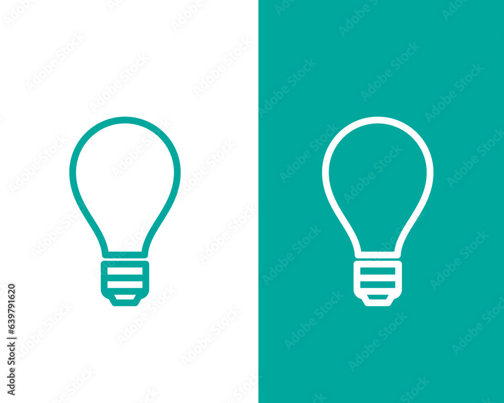 Lamp vector icon logo design template illustration Lamp vector icon logo design template illustration