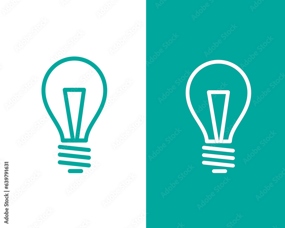 Lamp vector icon logo design template illustration Lamp vector icon logo design template illustration