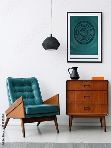 living interior with furniture