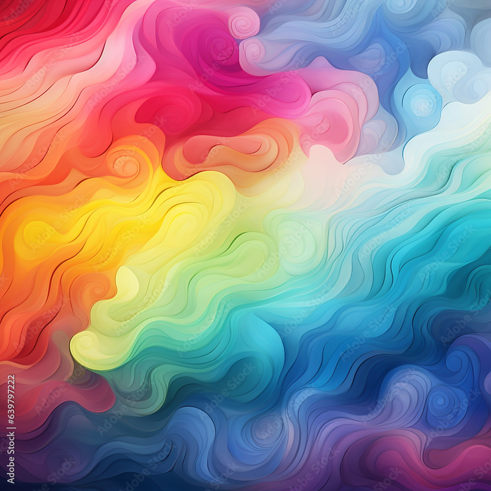 bright rainbow pattern background image. bright rainbow pattern background image.