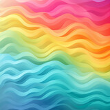bright rainbow pattern background image.
