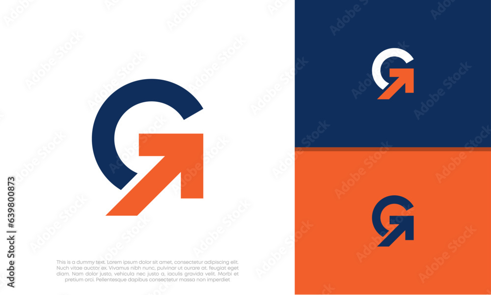 Initials G logo design. Initial Letter Logo. Innovative high tech logo template. Initials G logo design. Initial Letter Logo. Innovative high tech logo template.