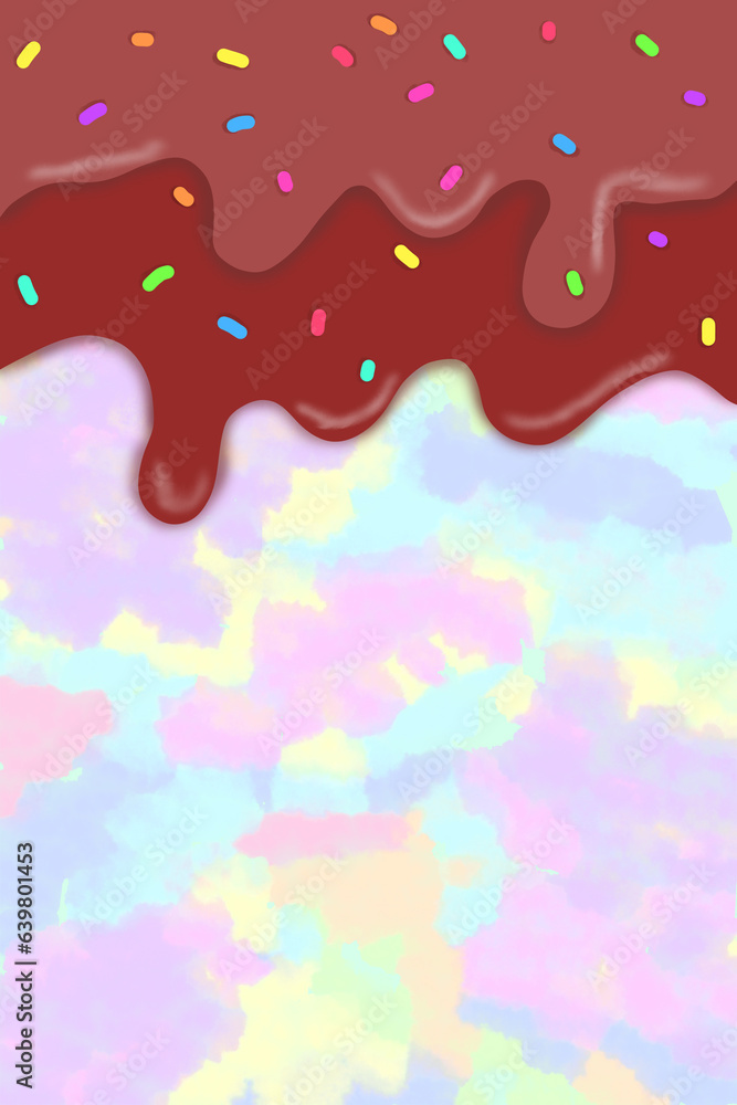 abstract watercolor background with splashes