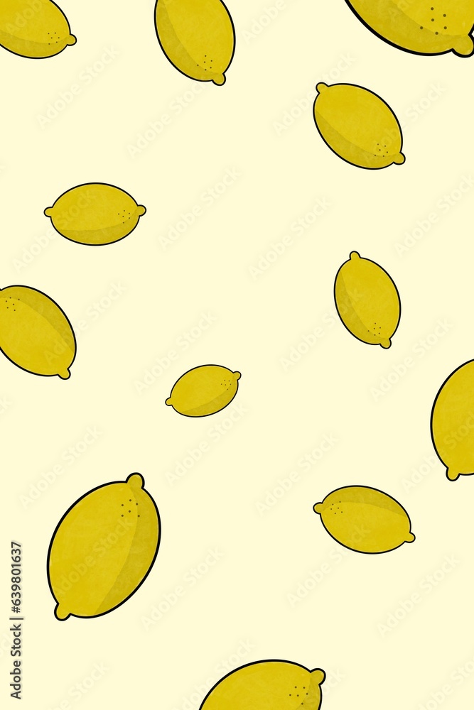 lemon pattern lemon pattern