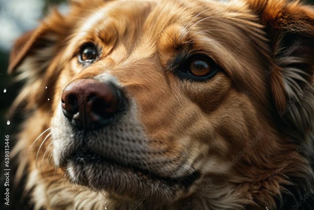 portrait of a dog