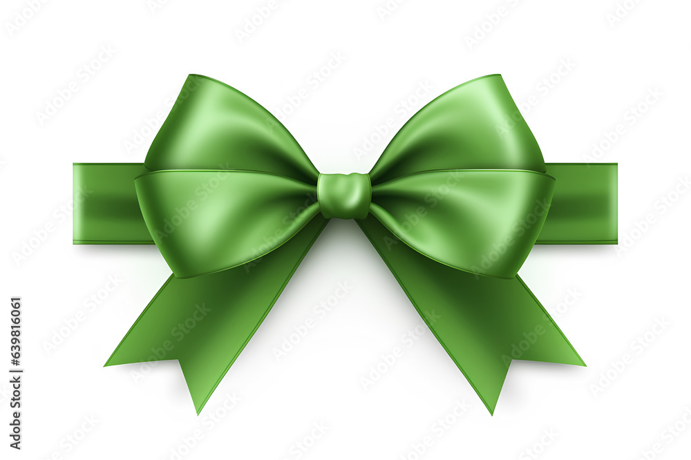 Green ribbon PNG with bow isolated on white and transparent background, ribbon png for christmas ,anniversary and valentine celebration Gift advertising concept - GENERATIVE AI Green ribbon PNG with bow isolated on white and transparent background, ribbon png for christmas ,anniversary and valentine celebration Gift advertising concept - GENERATIVE AI