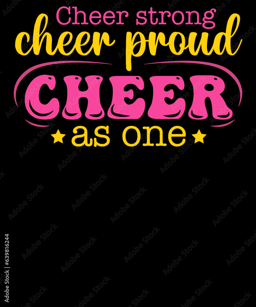 Fototapeta premium Cheerleading Design 
