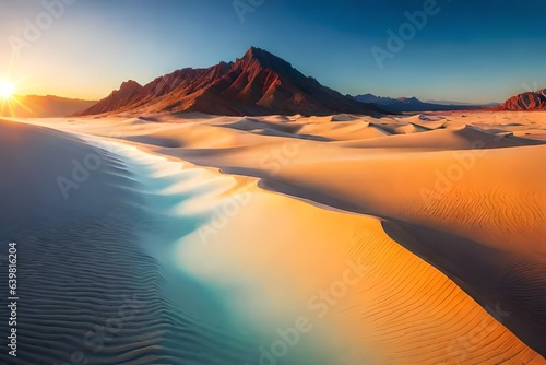 sunrise in the desert © sharoz arts 