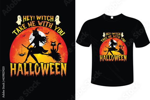 Halloween t-shirt design  vector. illustration