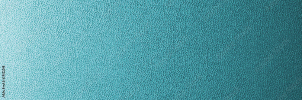 Abstract background, wide banner with cyan gradient leather texture. Genuine structure, luxury pattern. Gradient, wallpaper, panoramic, wide, web banner, design element, backdrop. Abstract background, wide banner with cyan gradient leather texture. Genuine structure, luxury pattern. Gradient, wallpaper, panoramic, wide, web banner, design element, backdrop.