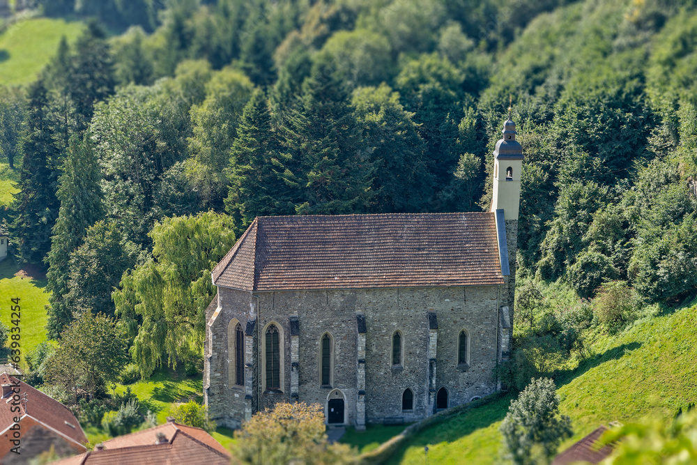 church in the mountains, Friesach, Carinthia, Austria