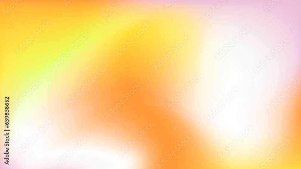 Vibrant mesh gradient with yellow and orange colors High quality image for backgrounds and web