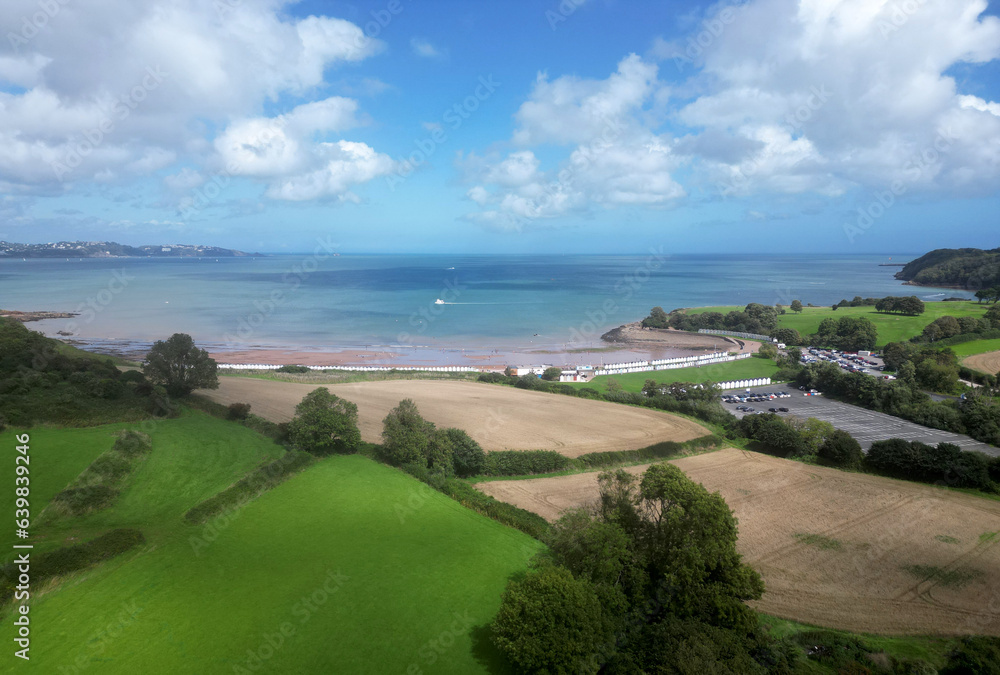 Broadsands, Torbay, South Devon, England: DRONE VIEW: Broadsands beach ...