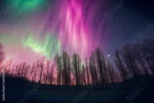 Grandangolo aurora boreale