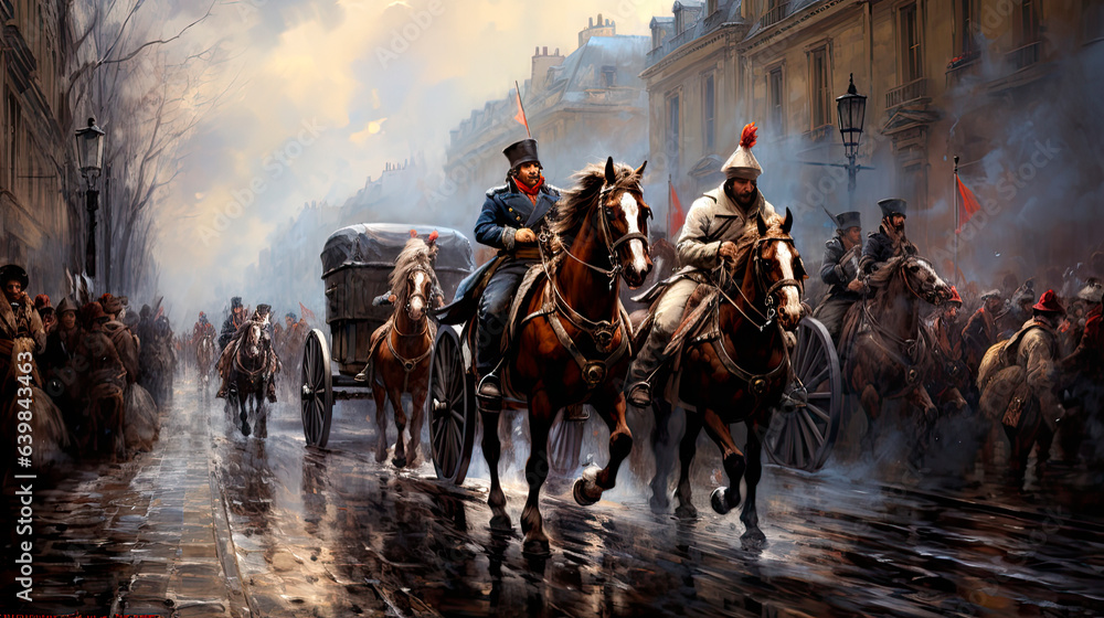 custom made wallpaper toronto digitalSoldiers entering a city in the 1800s