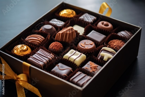 box with chocolates