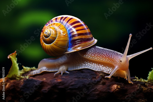 Close-up of a snail © Guido Amrein