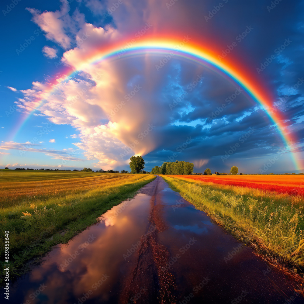 The most beautiful rainbow ever!