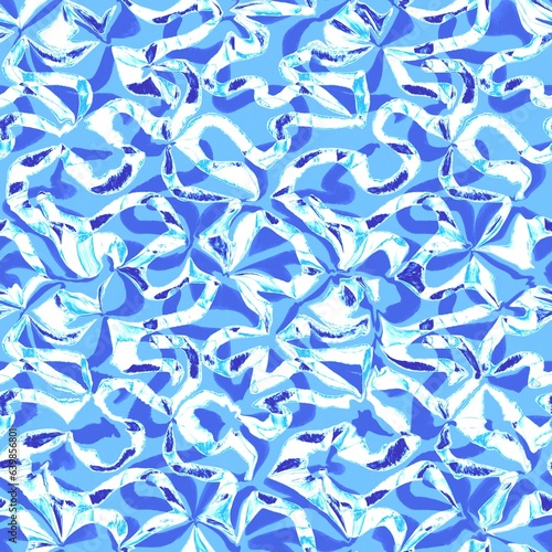 Wallpaper Mural AbstractSeamlessWavesPattern Torontodigital.ca