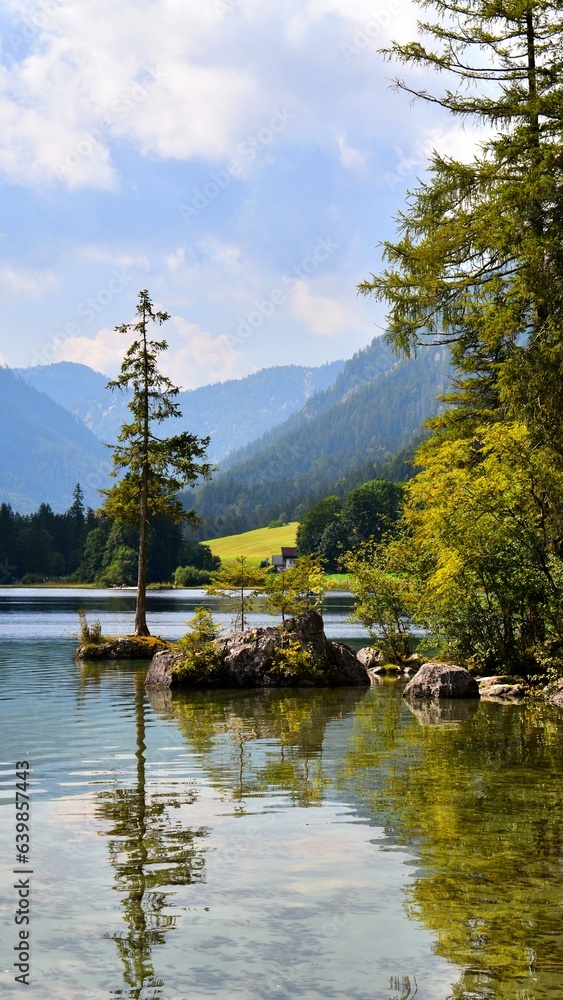 Fototapeta premium Hintersee Ramsau Berchtesgaden 