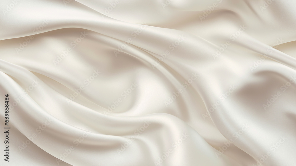 Smooth satin ivory textile cloth texture Smooth satin ivory textile cloth texture