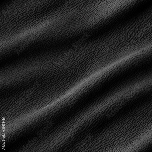 Suede black textile cloth texture