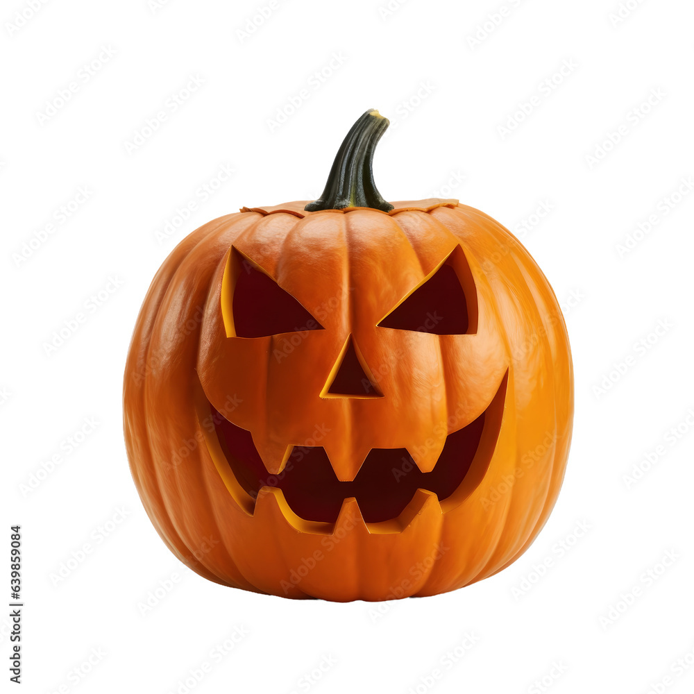 Haunted Pumpkin, Spooky Jack-o'-Lantern, Halloween pumpkins on transparent background. Haunted Pumpkin, Spooky Jack-o'-Lantern, Halloween pumpkins on transparent background.