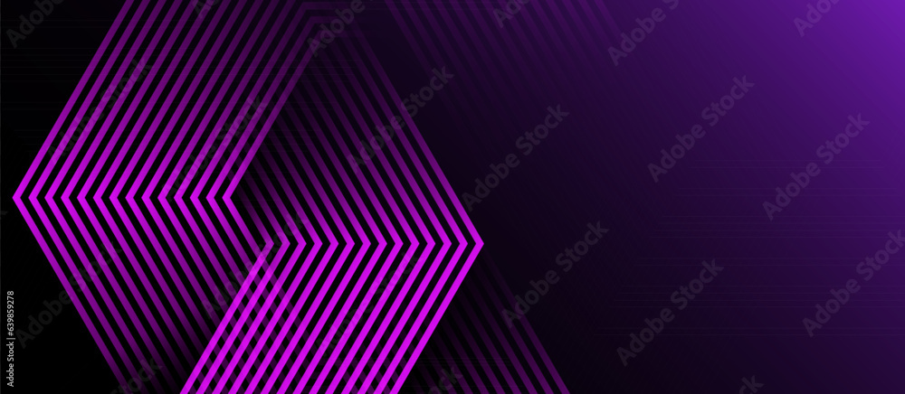 Violet Crystal Line Pattern Background Violet abstract background with glowing triangle geometric swirl lines ...