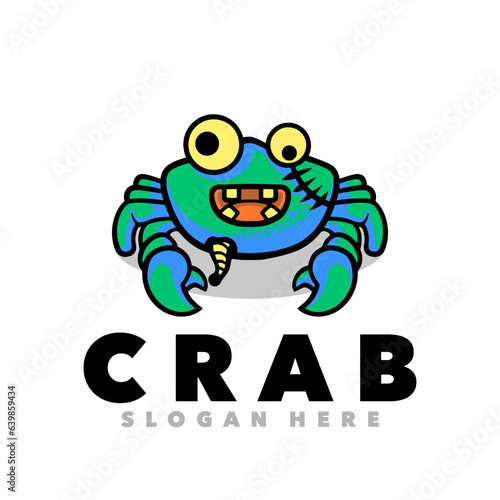 Cute crab zombie