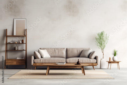 Luxurious living room composition in modern style © JuanM