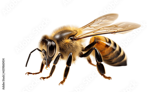 Honey Bee transparent background, PNG © Flowstudio
