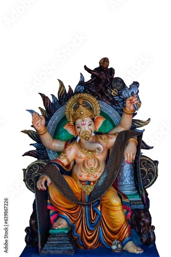 Ganesha isolated from the background