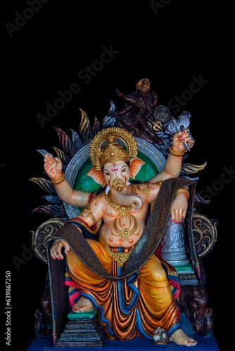 Ganesha isolated from the background