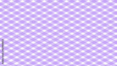 Purple and white plaid checkered pattern