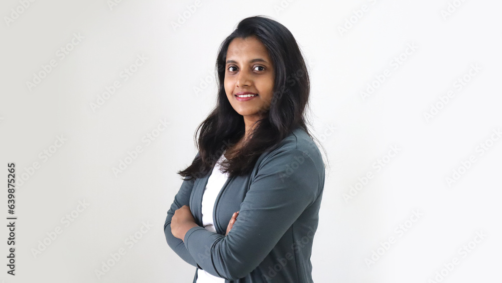 Indian young business women posing professional side look Indian young business women posing professional side look